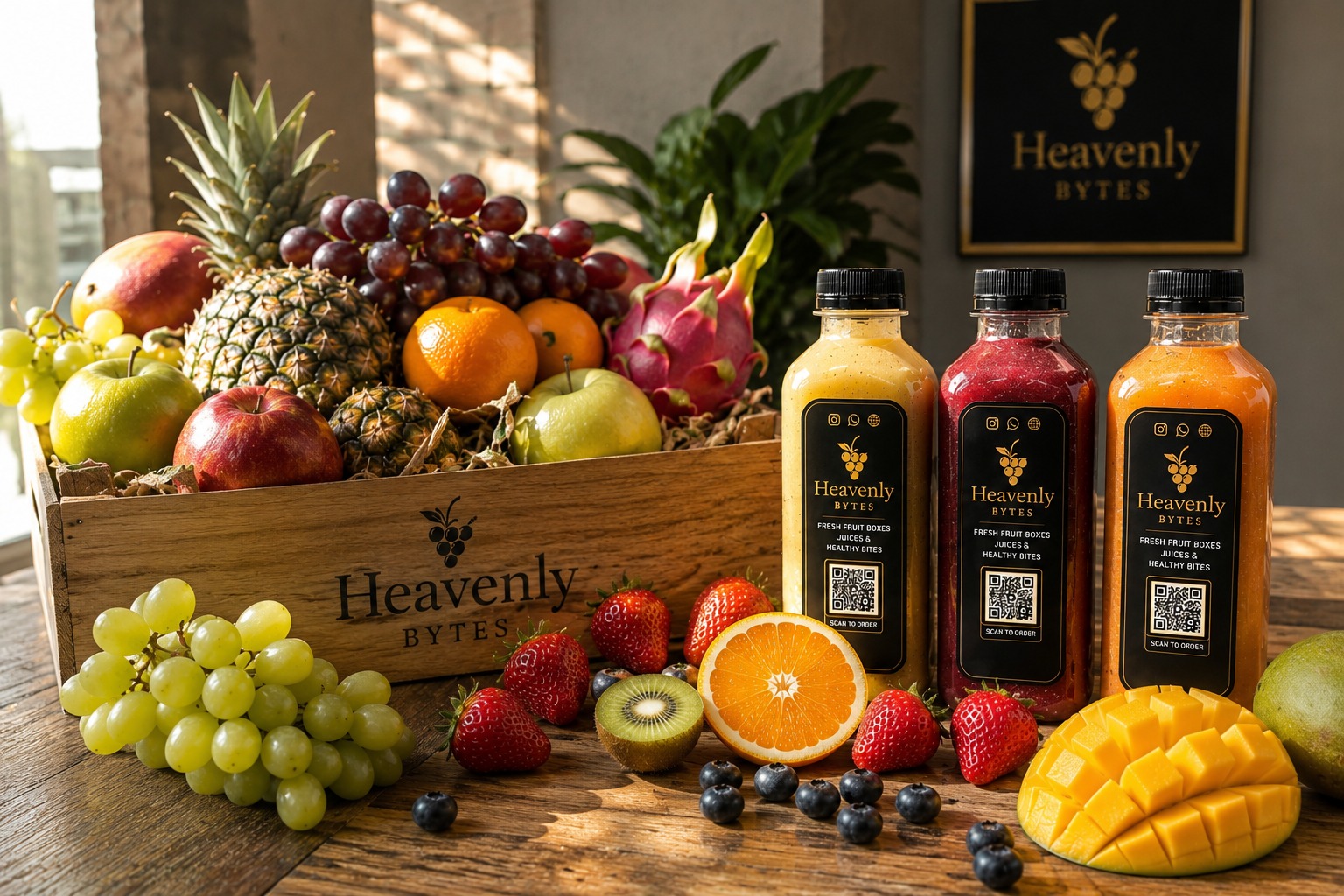 Fresh Fruit Boxes by Heavenly Bytes